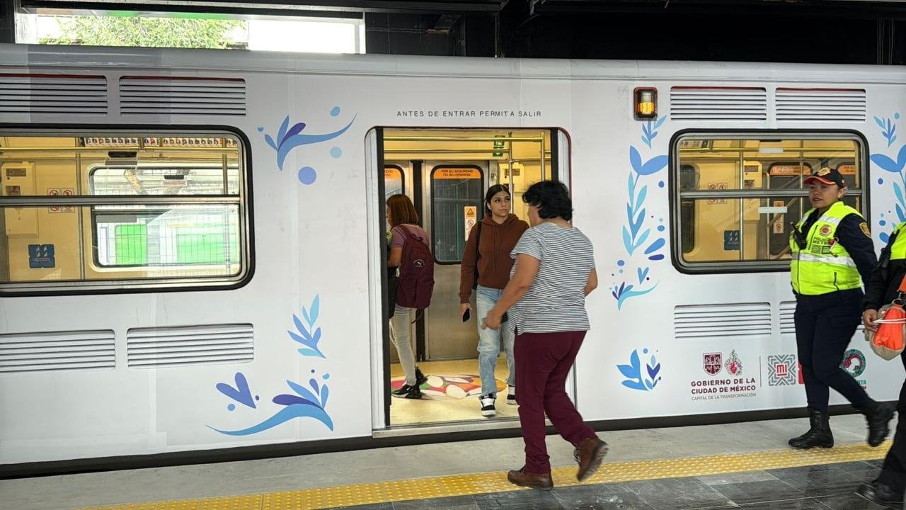 Lançamento do CDMX Metro (X/ @MetroCDMX)