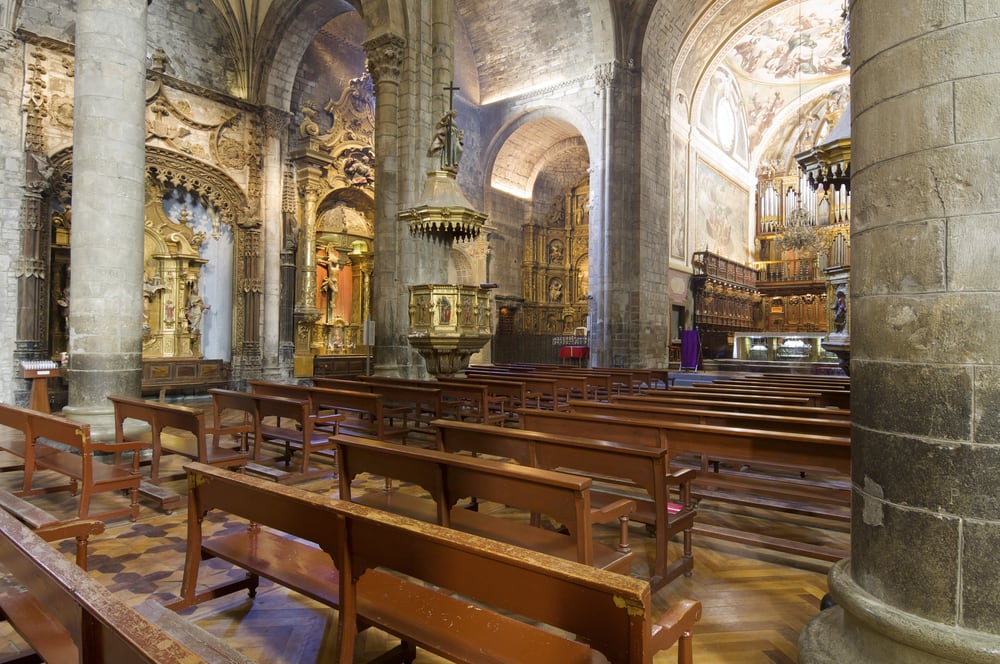 Catedral de San Pedro, en Jaca, Huesca (Shutterstock).