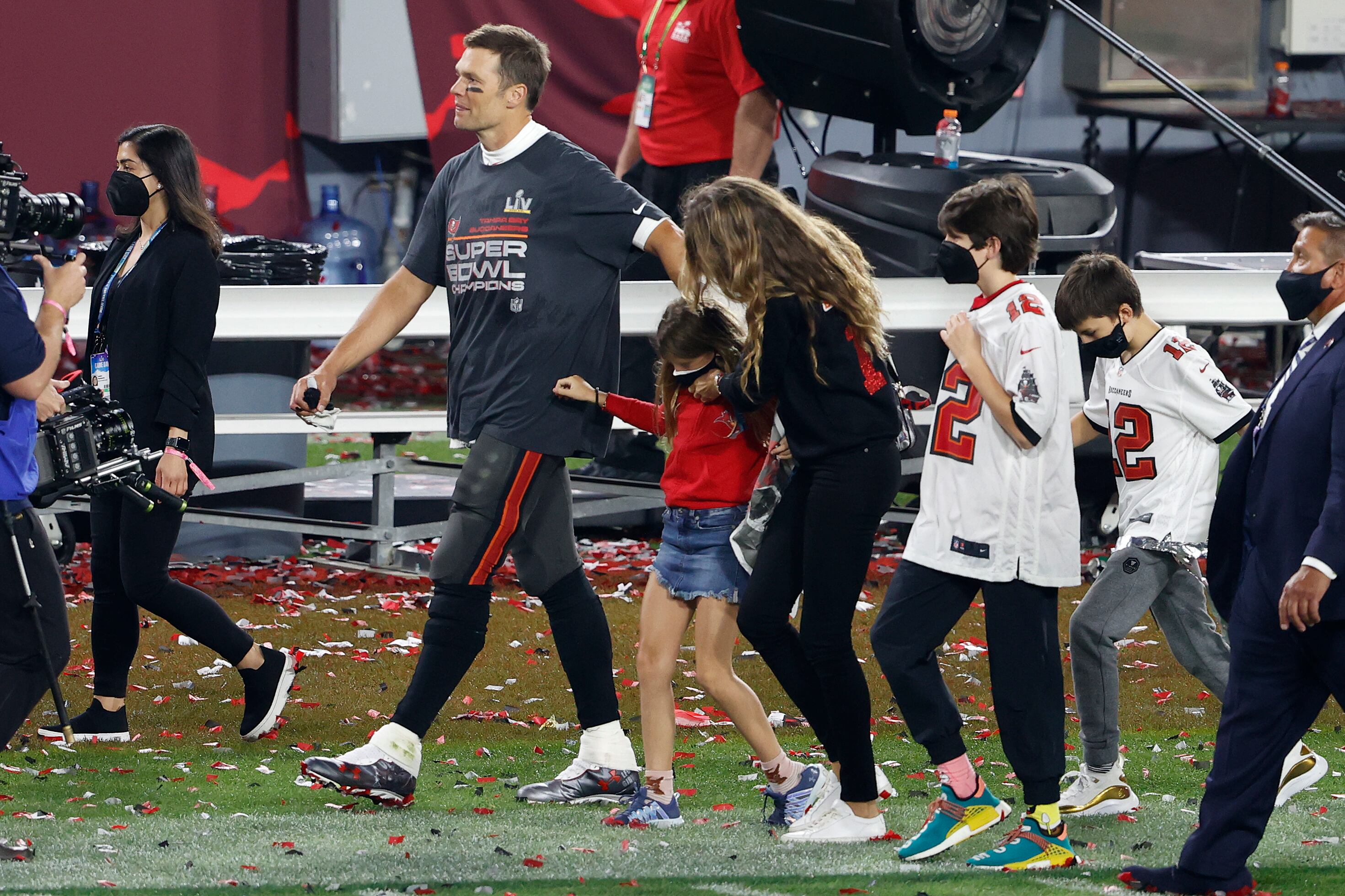 El exmariscal de campo incorpora hamburguesas y otros antojos en viajes y salidas familiares sin romper sus hábitos saludables (Mandatory Credit: Kim Klement-USA TODAY Sports)