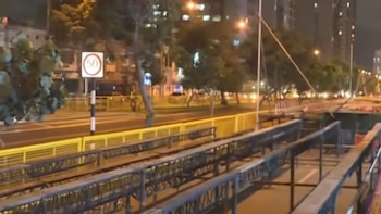 Avenida Brasil con tráfico restringido desde ahora por el montaje de las gradas para la Gran Parada y Desfile Militar 2026
