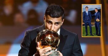 El mediocampista español fue galardonado