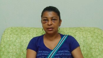 Martha Rivas, cuando era entrevistada