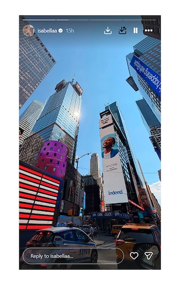 La salida de Erling Haaland y su novia Isabel Haugseng Johansen por New York