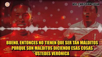 Christian Cueva expresa su indignación