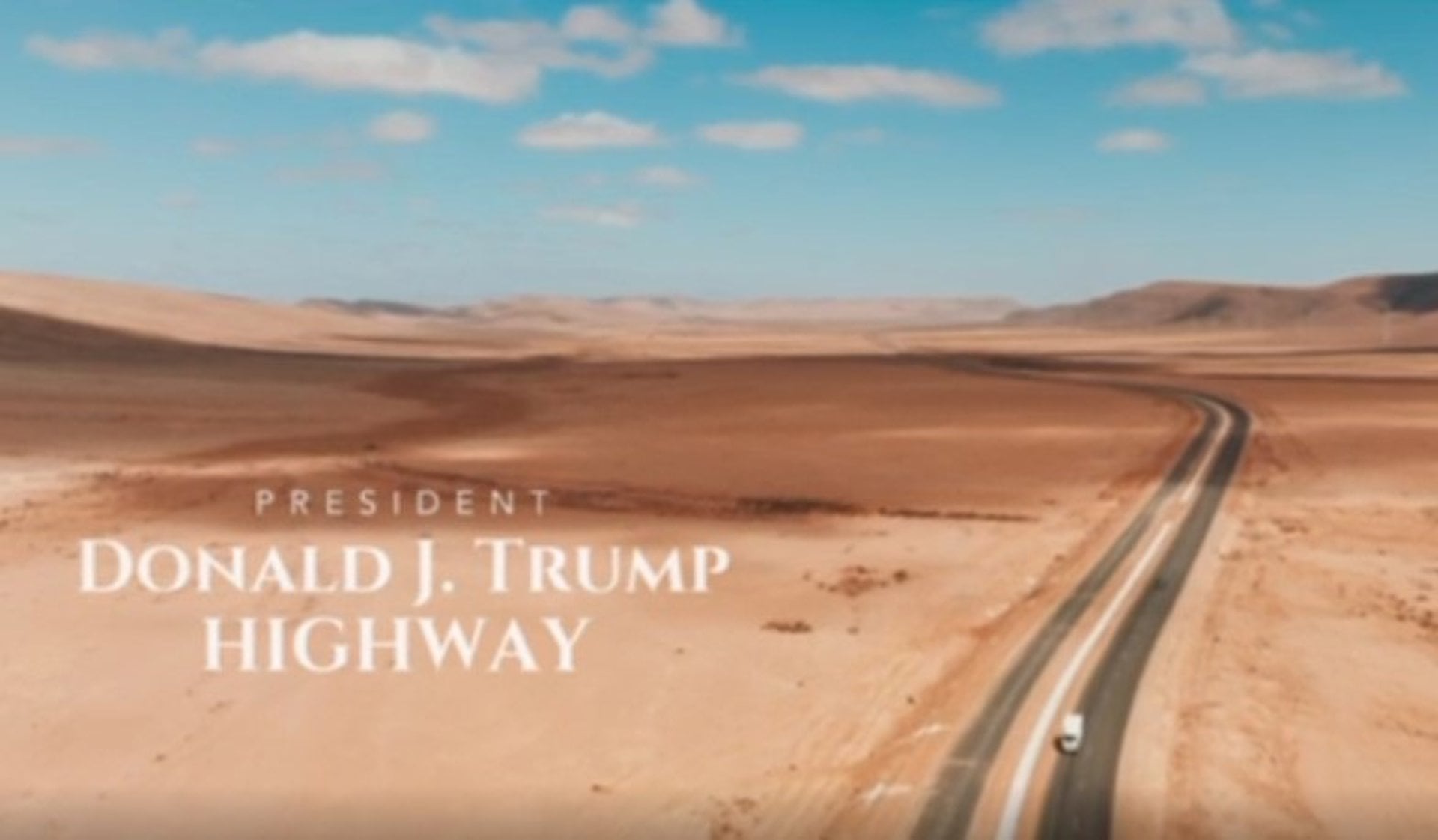 Trump anunció la construcción de una autopista que conectará Marruecos con el Sáhara Occidental y llevará su nombre