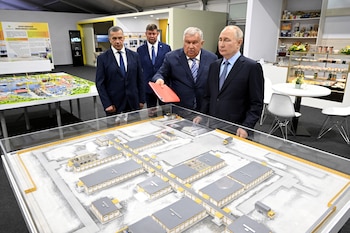 El presidente ruso, Vladimir Putin,