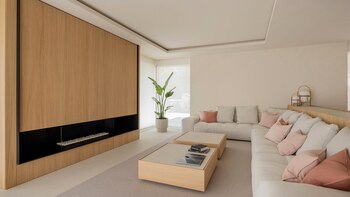 El cerramiento para la TV