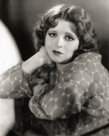 La actriz Clara Bow (Wikicommons)