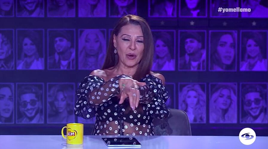 La jurado se erizó visiblemente emocionada - crédito Emisión Yo me llamo / Caracol Televisión