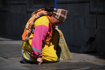 Los “trabajadores voluntarios”, al no