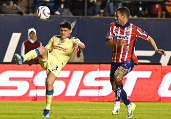 El encuentro de ida entre América y San Luis no será transmitido en la televisión abierta (EFE/ Víctor Cruz)