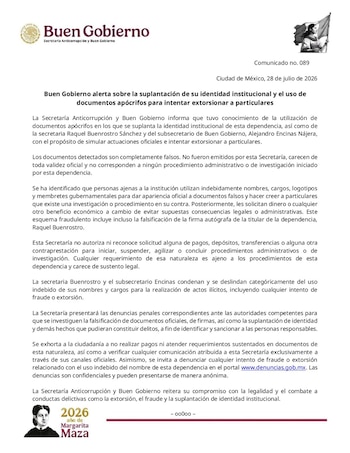 Los extorsionadores utilizan estos papeles para simular actuaciones legales y exigir dinero a particulares. Crédito: Especial