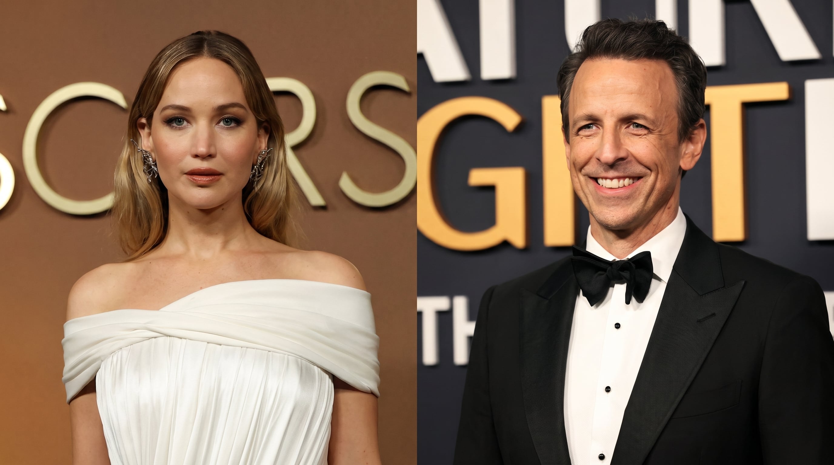 Jennifer Lawrence planeó invitar a salir a Seth Meyers tras su participación en el programa Saturday Night Live en 2013 (Imagen Ilustrativa Infobae)