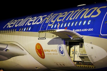 Argentina recibió varios envíos de