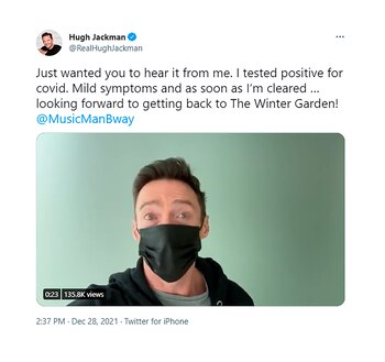 El mensaje de Hugh Jackman