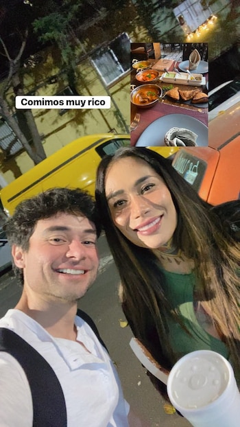 Ambos nfluencers compartieron una cita.