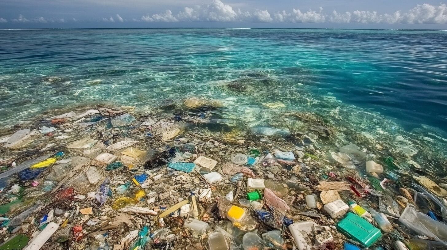 El calentamiento global acelera la fragmentación de los plásticos en microplásticos, aumentando su presencia en la naturaleza (Imagen Ilustrativa Infobae)