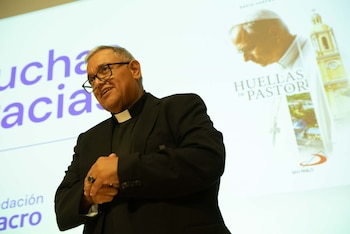 El scerdote recibió la confirmación del nombramiento papal durante el trayecto en ruta entre Chiclayo y Zaña.