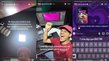 Giacomo Benavides anuncia el inminente