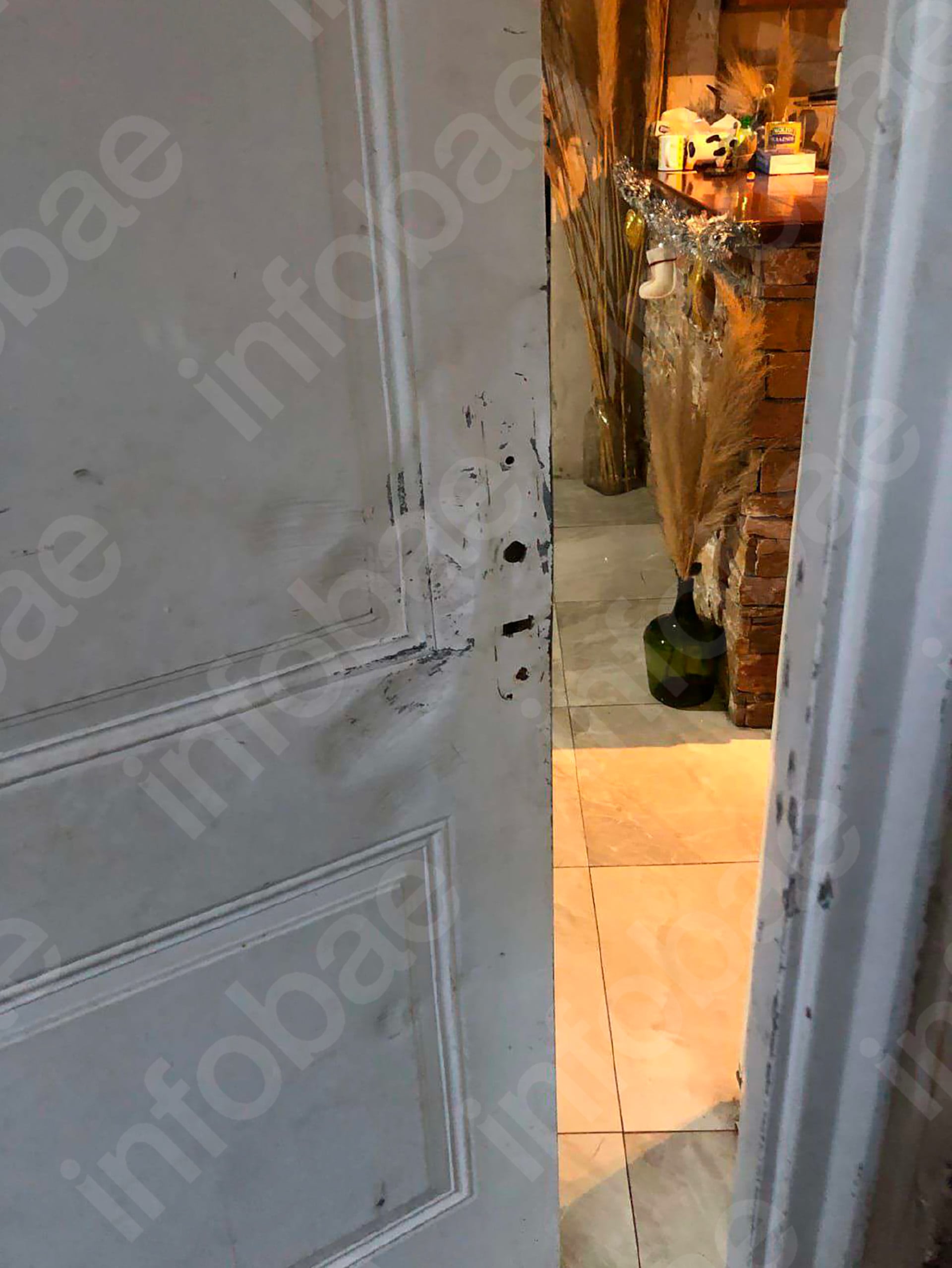El robo ocurrió el 1 de enero de 2023 y la denuncia describió una puerta principal violentada con cerradura destruida y daños de ingreso forzado. (Poder Judicial)
