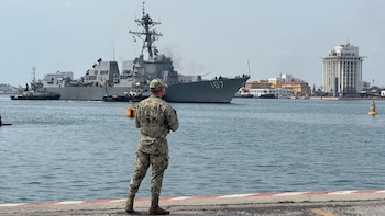 El buque USS Gravely zarpará