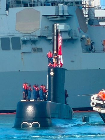 B.A.P. Chipana ya está en Hawái para el ejercicio naval más grande del mundo. (Foto: X/@naval_peru)