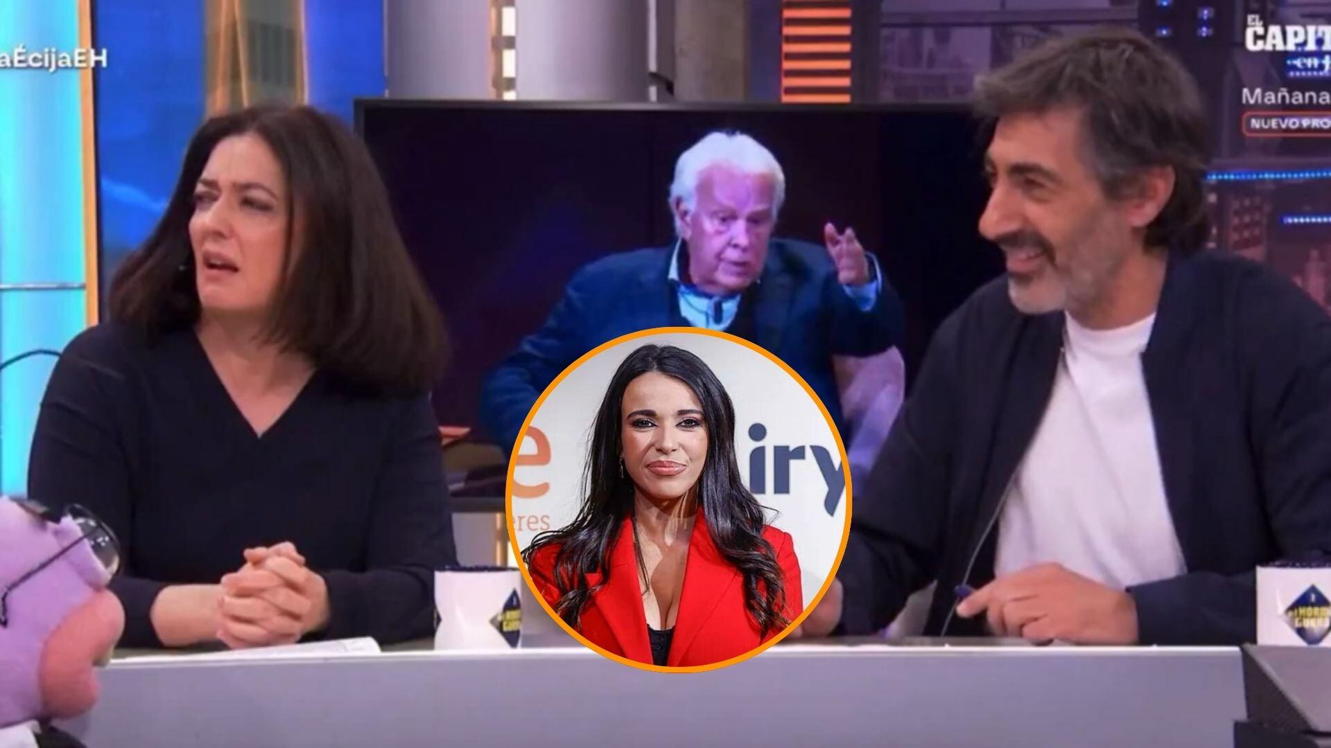 El ofensivo insulto machista de Rosa Belmonte a Sarah Santaolalla en ‘El Hormiguero’: “¿Esa que es la mitad tonta y la mitad tetas?”