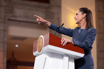 La mandataria mencionó que durante