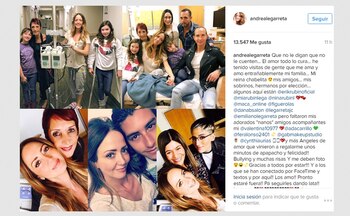Legarreta compartió un collage con