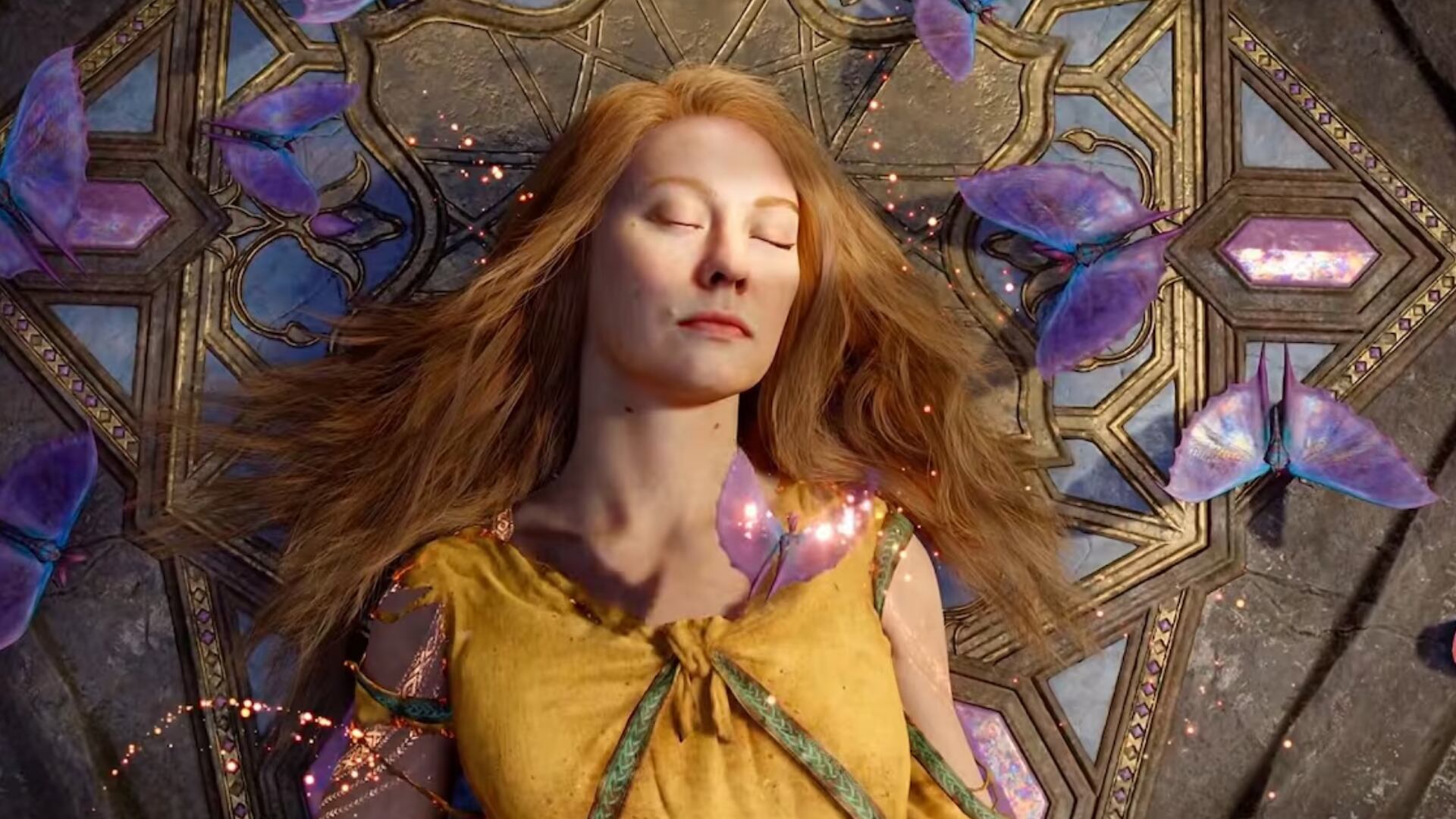 Faye, también conocida como Laufey la Justa, es una poderosa guerrera gigante (Jötunn) de Jötunheim, segunda esposa de Kratos. (Difusión)