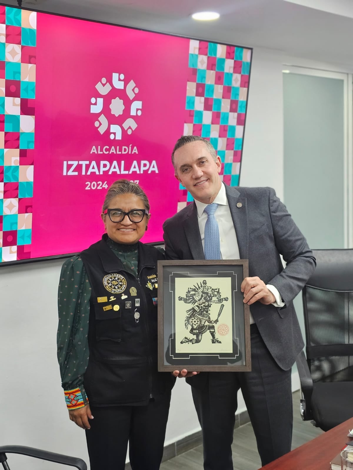 Se trata de las estaciones Constitución de 1917 de la Línea 8 y Santa Marta de la Línea A. Foto: X/@AdrianRubalcava.