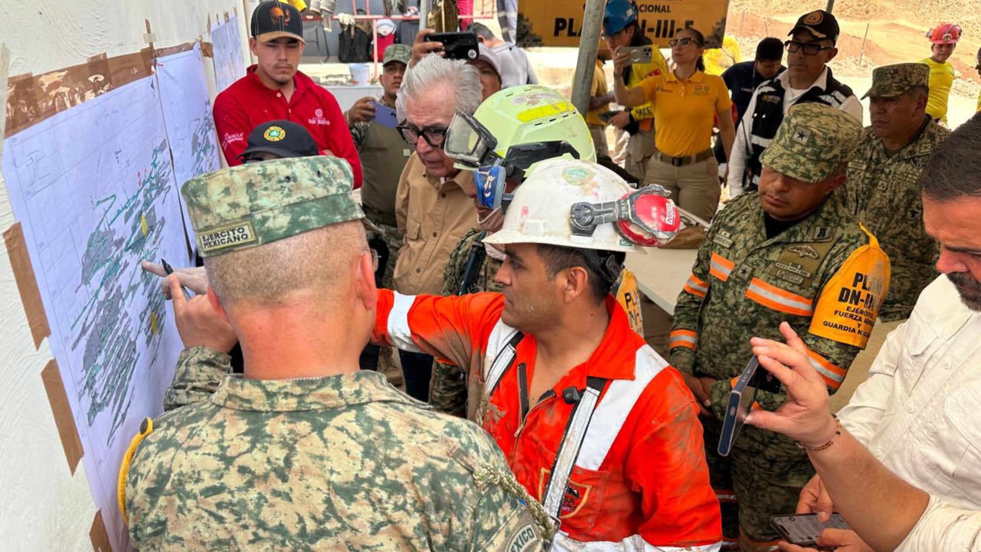 Las tareas fueron confirmadas por el gobernador de la entidad. Crédito: @rochamoya_