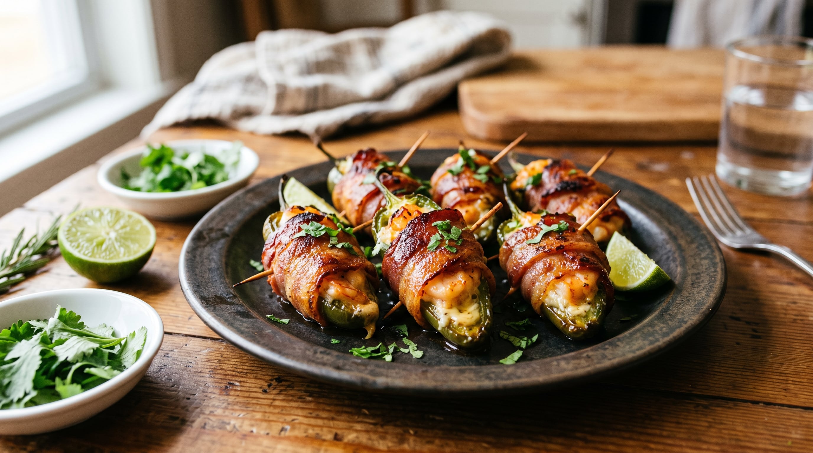 Receta de jalapeños rellenos de camarones: un platillo fácil ideal para compartir con los amigos