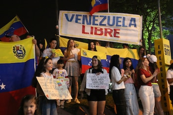 Manifestantes venezolanas exigen un país