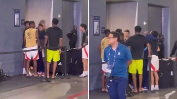 Edison Flores y Gianluca Lapadula