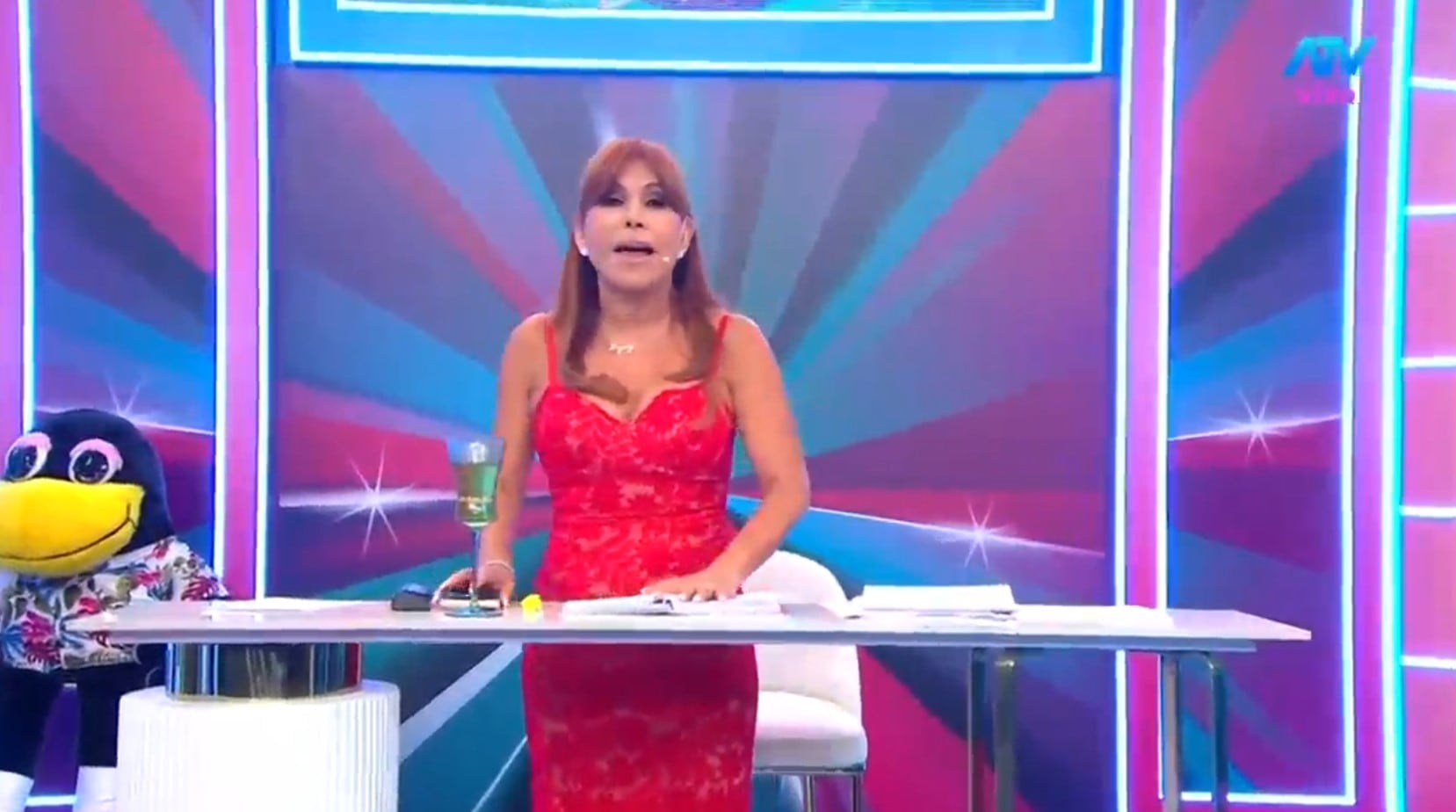 Magaly Medina lanza advertencia a Katia Palma antes del regreso de Combate: “Todavía la competencia ni se ha prendido”. Captura: Magaly TV La Firme.