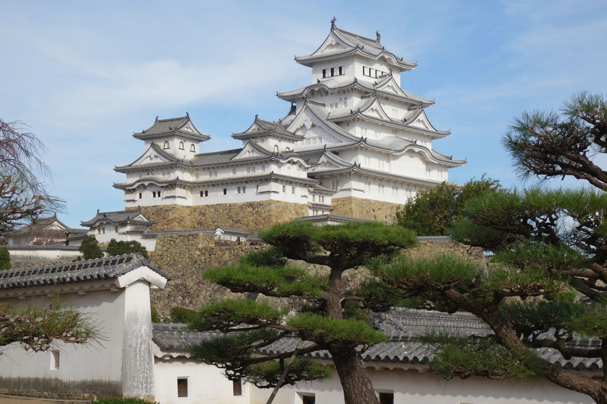 El Castillo Himeji es una de las grandes atracciones de Japón. Foto: Andreas Drouve/dpa