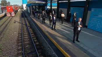 El Presidente estuvo acompañado por