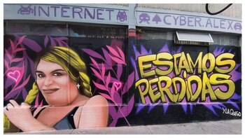 Un artista urbano le dedicó