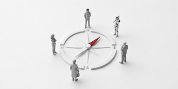 Cuanto más automatizado y acelerado se vuelve el trabajo, más valor adquieren las competencias humanas. Escuchar, interpretar, conectar miradas distintas, generar confianza y construir criterio (Ilustración: Movant Connection)