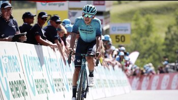 El corredor colombiano del Astana