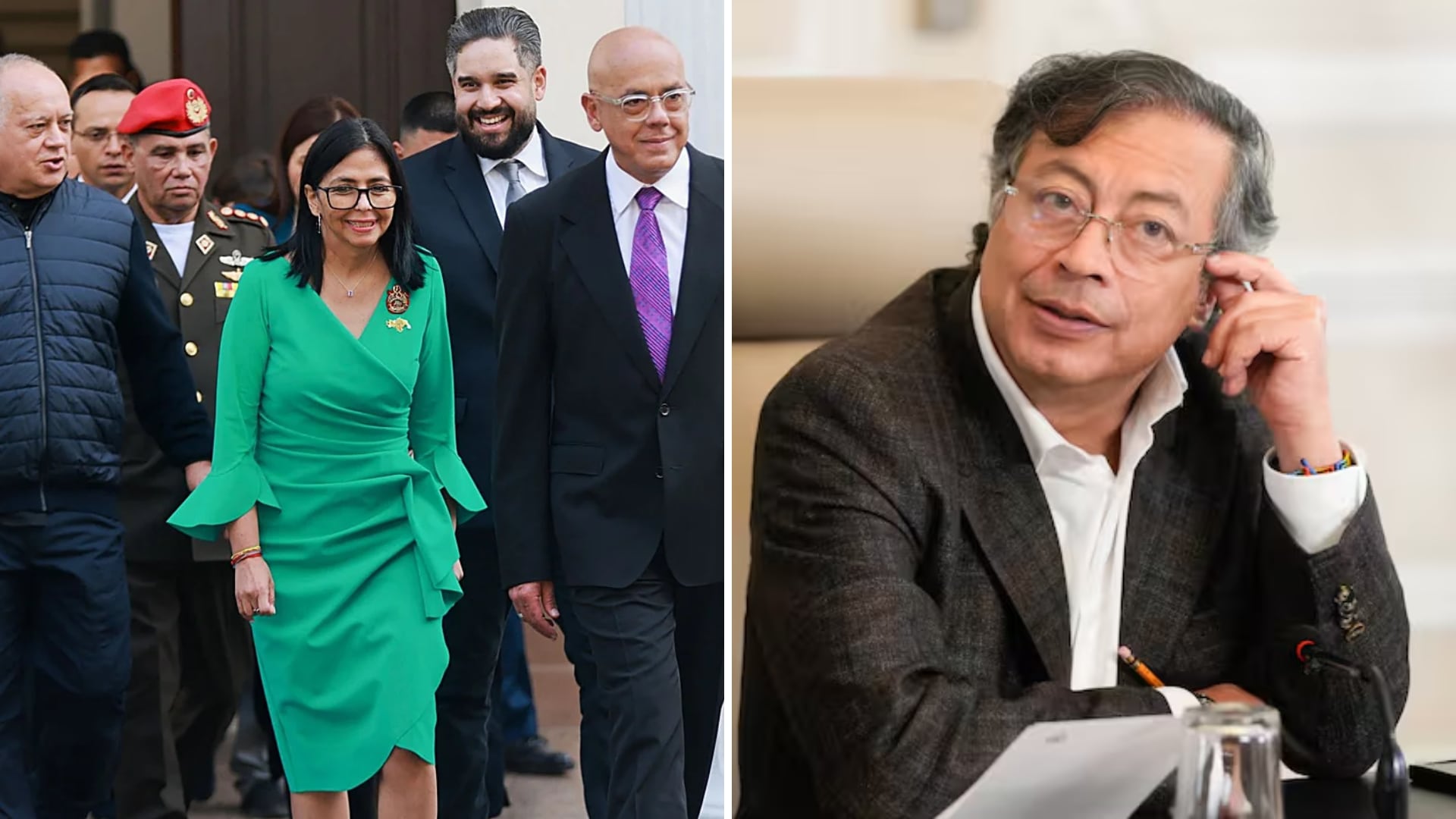 Presidenta interina de Venezuela visita Colombia en nueva etapa diplomática