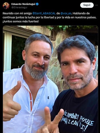 Eduardo Verástegui compartió una fotografía
