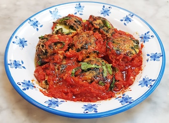 Malfatti de espinaca