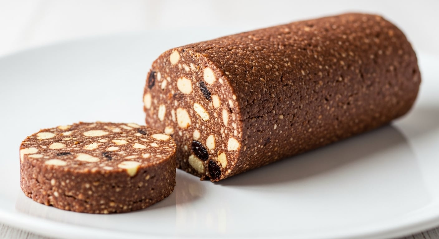 El clásico lituano combina trozos de galletitas con una crema de cacao y leche condensada, que se afirma en frío antes de servir (Imagen Ilustrativa Infobae)