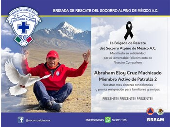 El alpinista de origen boliviano