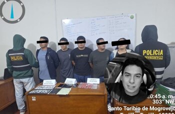 Cinco presuntos miembros de la