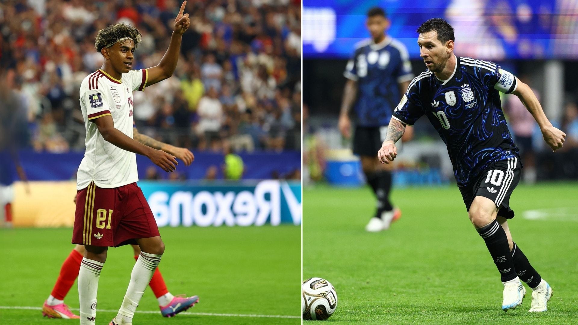Lionel Messi y Lamine Yamal se verán las caras en la final del Mundial