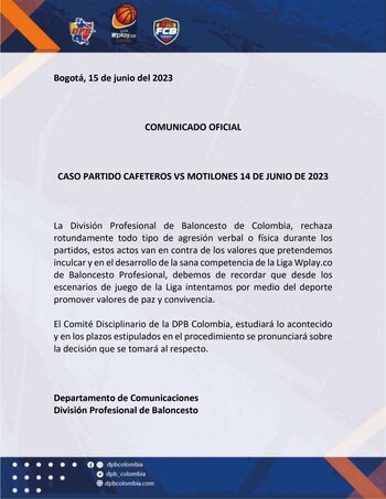 La División Profesional de Baloncesto