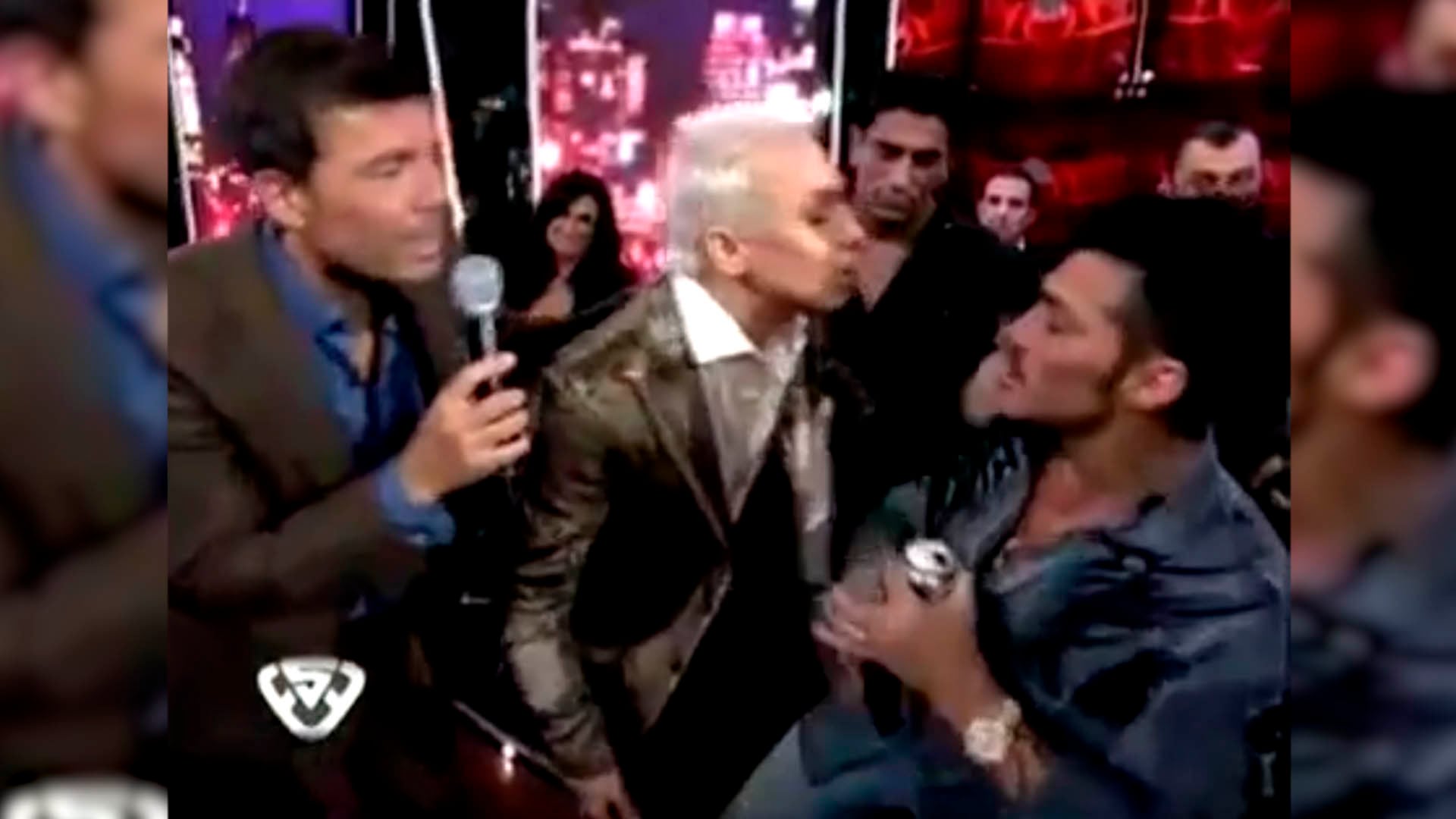 La pelea entre Flavio Mendoza y Ricardo Fort, con Marcelo Tinelli como testigo